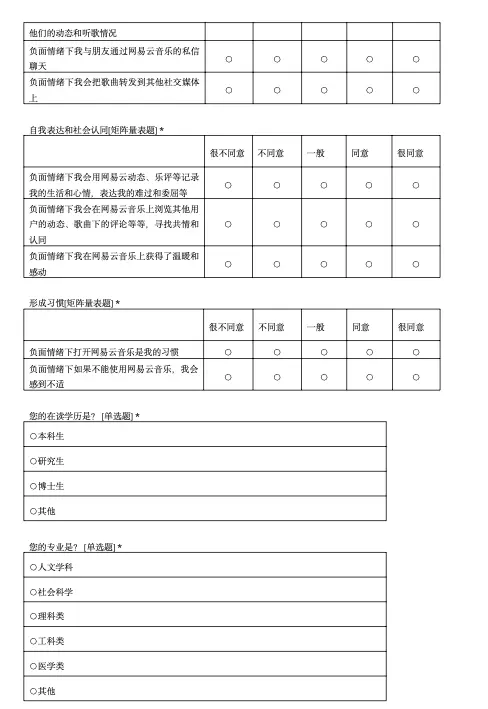 为什么会“网抑云”?一项针对负面情绪下用户的网易云使用研究