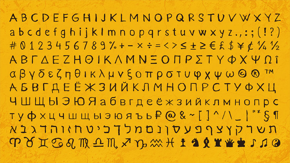 【Kurland】一款免费手写风格英文字体,2054 个字形