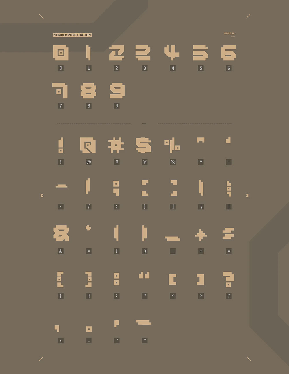 【勿忘黑体 Don't forgetWW】具有未来、神秘感的标题装饰字体