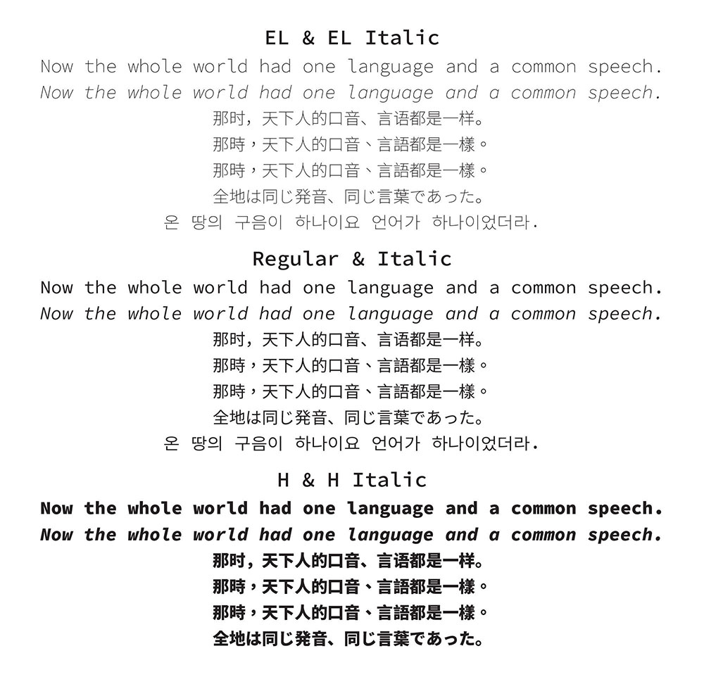 【思源等宽】与思源黑体宋体一样,通过SIL OFL授权协议发布