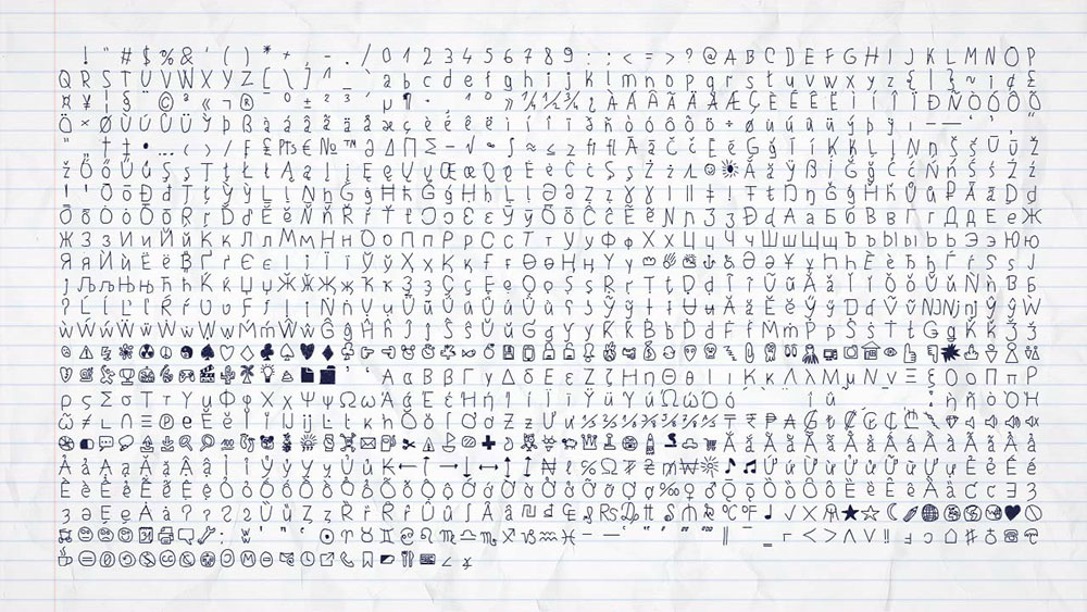 【First Time Writing】手写风格英文字体,小学生手写风格