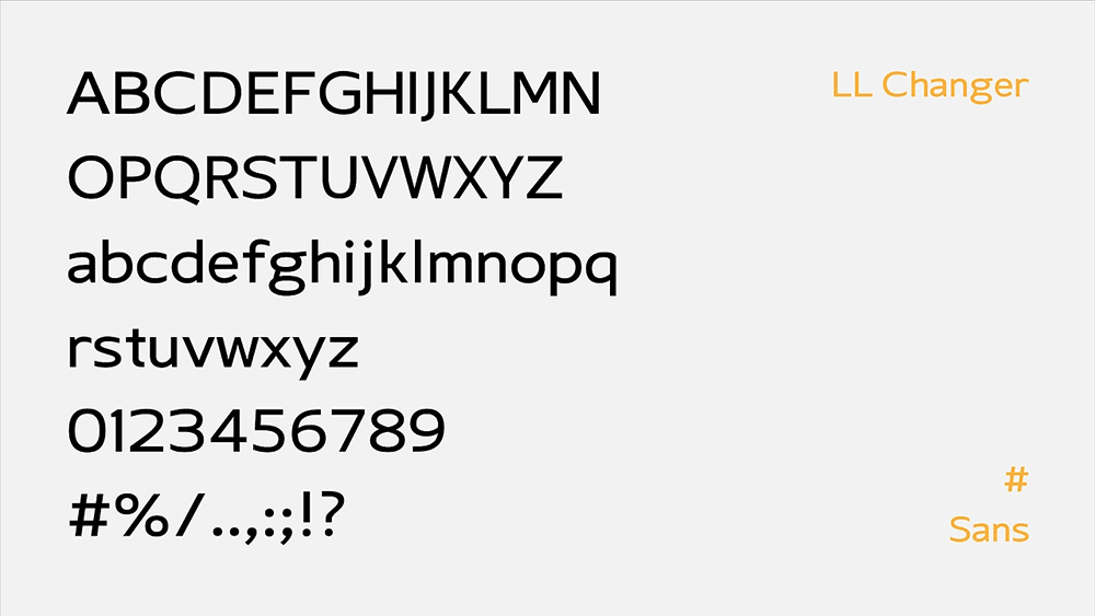 【LL Changer】衬线变非衬线西文可变字体