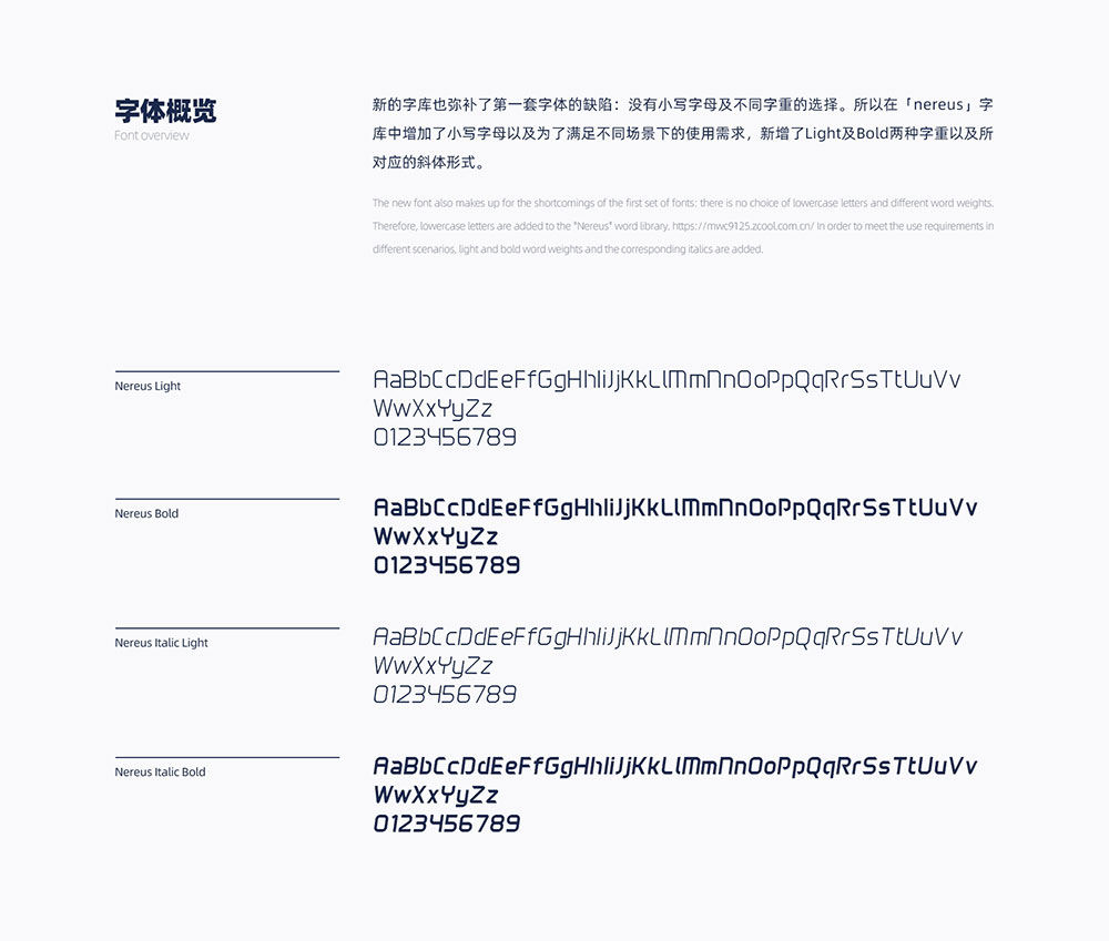 【Nereus】更标准、更现代、更协调,可变英文免费字体