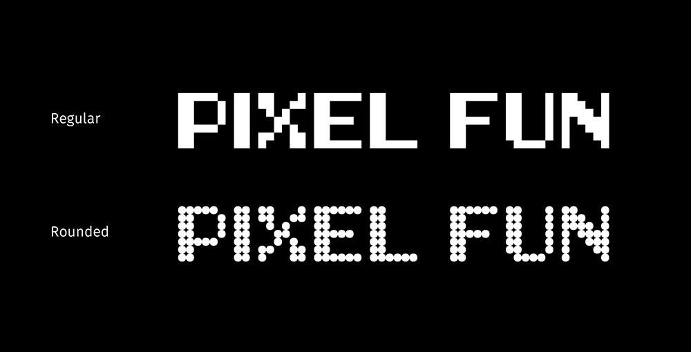 【LL PixelFun】复古电子像素风格的免费英文字体