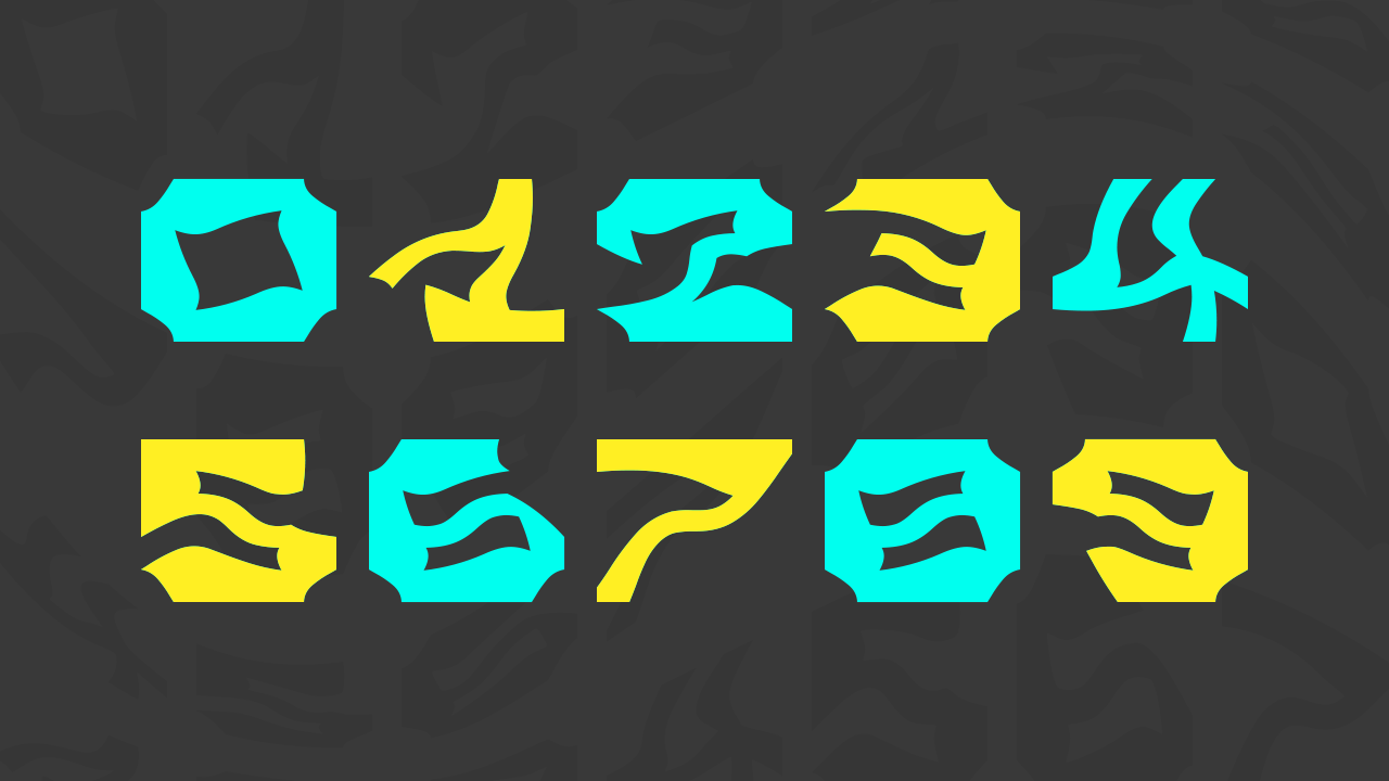 【TwistTwist】CC0协议免费英文字体,包含164个字形