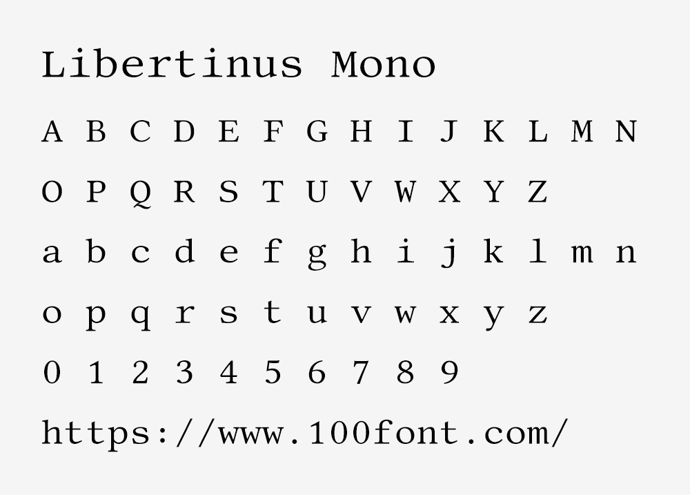 【Libertinus】一个拥有7种风格的高质量开源字体家族