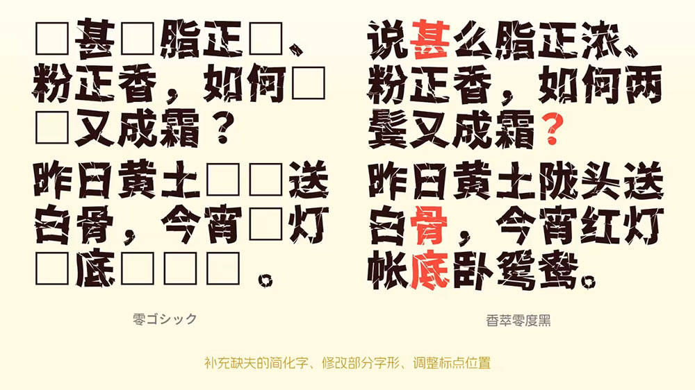 【香萃零度黑】具有强冲击性,个性较浓,切割与扭曲明显