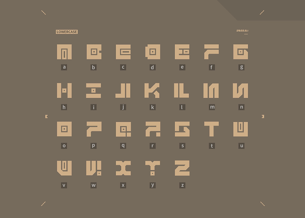 【勿忘黑体 Don't forgetWW】具有未来、神秘感的标题装饰字体