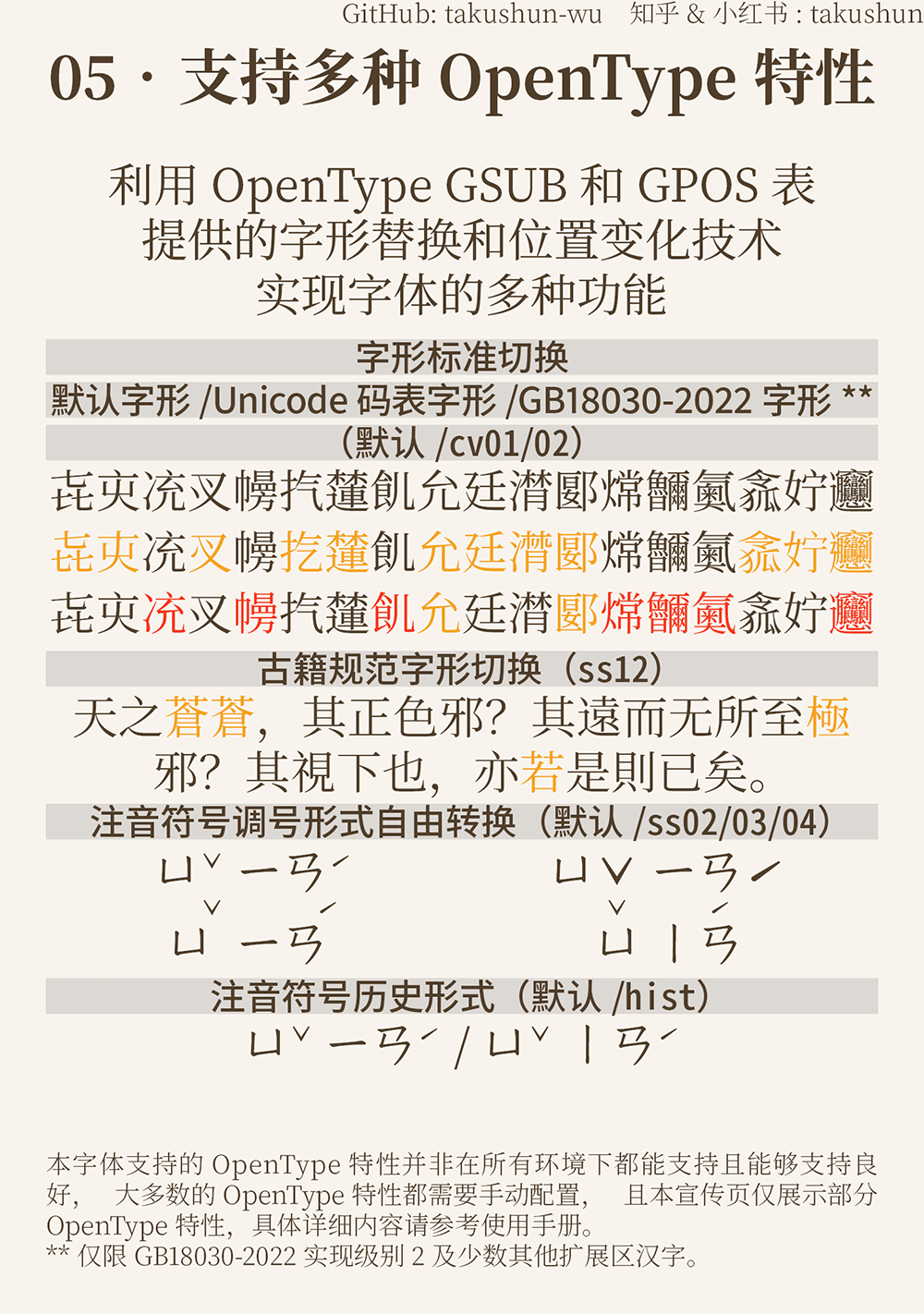 【文津宋体】可免费商用的大字符集宋体字库