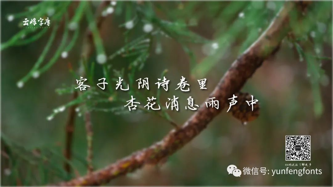 【云峰寒蝉体】整体阅读性强,好看且实用的硬笔书法字体