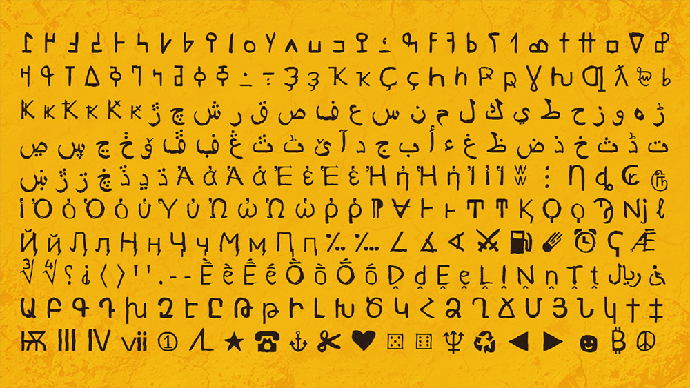 【Kurland】一款免费手写风格英文字体,2054 个字形