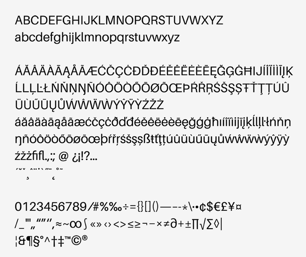 【Aileron】一种无衬线字体,基于 Helvetica 等新怪诞字体
