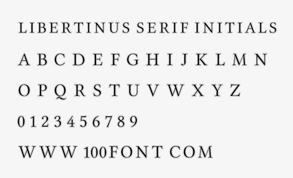 【Libertinus】一个拥有7种风格的高质量开源字体家族