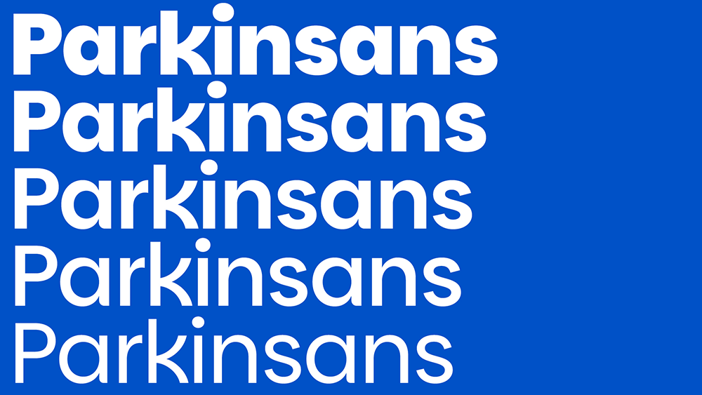 【Parkinsans】一种线条简洁的几何无衬线英文字体