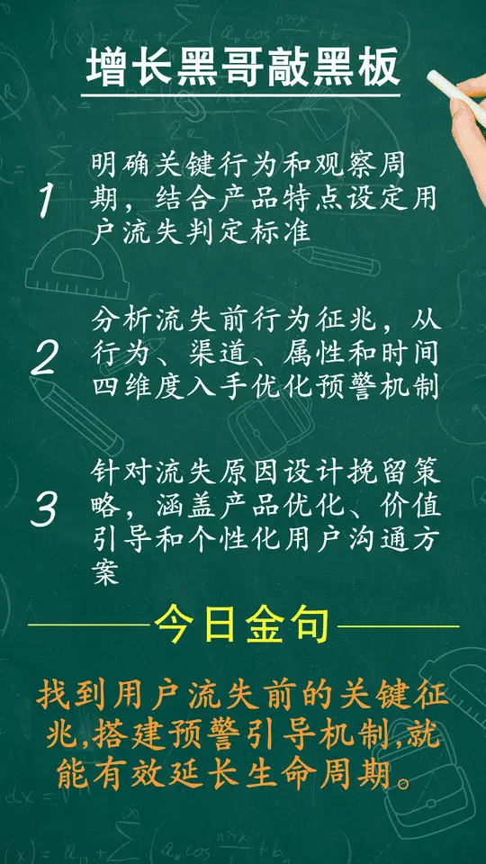 延长用户生命周期,流失预警和召回策略是关键