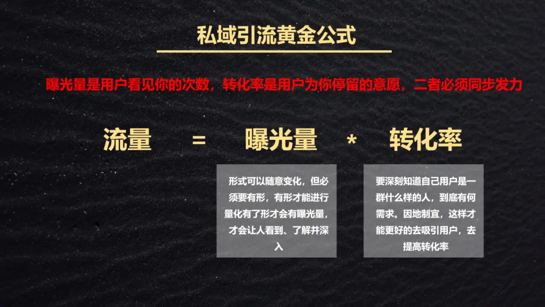 私域引流全流程拆解:1套黄金公式 + 4 大基本策略+3个引流场景,小白也能轻松复制!
