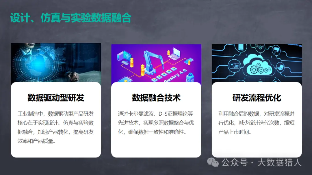 工业制造大数据在创新研发、协同制造及开发使能技术等方面应用研究,附PPT及脑图